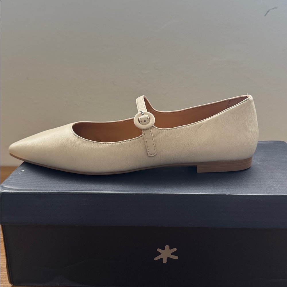 Splendid Women’s Leather Mariana Mary Jane Flats Size 7.5 - Picture 9 of 11